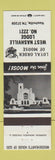 Matchbook Cover - Moose Club West Nashville TN