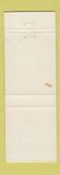 Matchbook Cover - Farmington Country Club Germantown TN