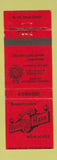 Matchbook Cover - Wurst Haus Milwaukee WI German