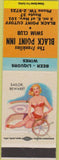 Matchbook Cover - Black Point Inn CA Pinup
