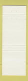 Matchbook Cover - Warm Springs Restaurant Berkeley Springs WV RED