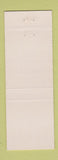 Matchbook Cover - Fairmont Motor Lodge WV WEAR