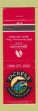 Matchbook Cover - Packers Oyster Bar Semi Ah Moo Blaine WA