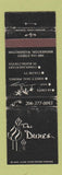 Matchbook Cover - The Dunes Bremerton WA WORN