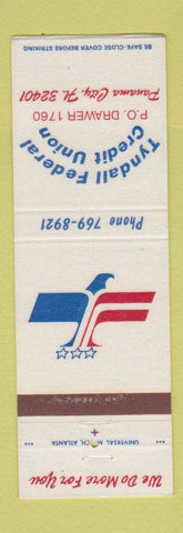 Matchbook Cover - Tyndall Federal Credit Union Panama City FL
