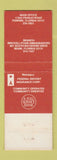 Matchbook Cover - Florida International Bank Perrine FL