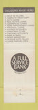 Matchbook Cover - 1st National Bank Mount Dora FL