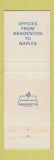 Matchbook Cover - Coast Federal Bank Bradenton Naples FL