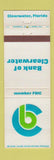 Matchbook Cover - Bank of Clearwater FL