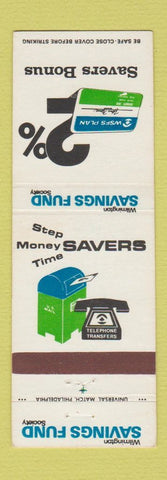 Matchbook Cover - Wilmington Savings Fund Bank DE
