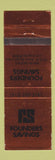 Matchbook Cover - Founders Savings Los Angeles CA WEAR