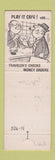 Matchbook Cover - Grant County Bank Sheridan AR