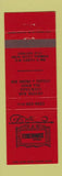 Matchbook Cover - Firehouse Inn Pomona CA
