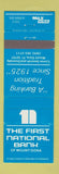 Matchbook Cover - First National Bank Mount Dora FL
