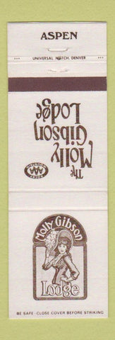Matchbook Cover - Molly Gibson Lodge Aspen Colorado