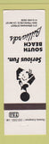Matchbook Cover - South Beach Billiards San Francisco CA