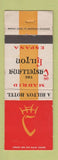 Matchbook Cover - Castellana Hilton Madrid Spain WEAR