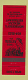 Matchbook Cover - Monterrey's Mexican Restaurant Nashville TN girlie RED