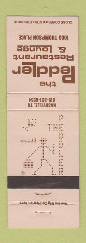 Matchbook Cover - Peddler Restaurant Lounge Nashville TN WEAR