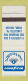 Matchbook Cover - P Lebzelter & Son Goodyear Tires Lancaster PA