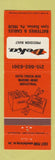 Matchbook Cover - DeKa Auto Marine Batteries Cables Lyon Station PA
