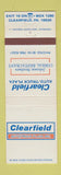 Matchbook Cover - Clearfield Auto Truck Plaza Clearfield PA