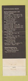 Matchbook Cover - Grand Concourse Pittsburgh PA