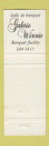 Matchbook Cover - Winnie Sir Winston Churchill Pub Montreal QC WEAR