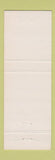 Matchbook Cover - Reina Bujold Gaspe QC GOLD