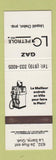 Matchbook Cover - Gas L Petrole La Sarre QC oil gas