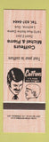 Matchbook Cover - Coiffeurs Michel Pierre Salon Lachine QC
