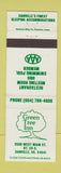 Matchbook Cover - Green Tree Inn Danville VA