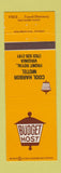 Matchbook Cover - Cool Harbor Motel Front Royal VA Budget Host