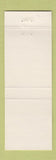 Matchbook Cover - Capital Office Art Engineers Juneau AK