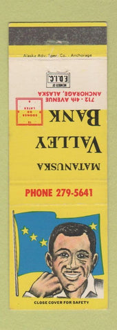 Matchbook Cover - Matanuska Valley Bank Anchorage AK WEAR