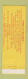 Matchbook Cover - Matanuska Valley Bank Anchorage AK WEAR