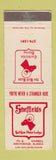 Matchbook Cover - Sheffields Red Ram Motor Lodge Gambell AK