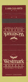 Matchbook Cover - Westmark Hotel Alaska Yukon AK