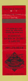 Matchbook Cover - Humpy's Great Alaskan Ale House Anchorage AK