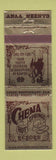 Matchbook Cover - Chena Hot Springs Resorts AK #2