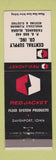 Matchbook Cover - Red Jacket Fluid System Central Supply Fairbanks AK