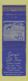 Matchbook Cover - George's Gift Shop Juneau AK WEAR
