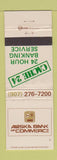 Matchbook Cover - Alaska Bank of Commerce AK WEAR