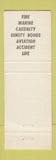 Matchbook Cover - La Bow Haynes Insurance Anchorage AK