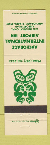 Matchbook Cover - Anchorage International Airport Inn Anchorage AK
