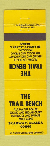 Matchbook Cover - The Trail Bend Skagway AK