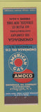 Matchbook Cover - Onondaga Amoco oil gas Syracuse NY Federal