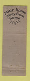 Matchbook Cover - Statler Hotels Boston Buffalo Cleveland Detroit DQ WORN