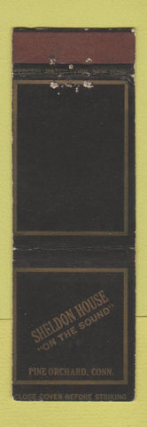 Matchbook Cover - Sheldon House Pine Orchard CT FEDERAL LONG