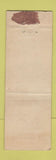 Matchbook Cover - Sheldon House Pine Orchard CT FEDERAL LONG